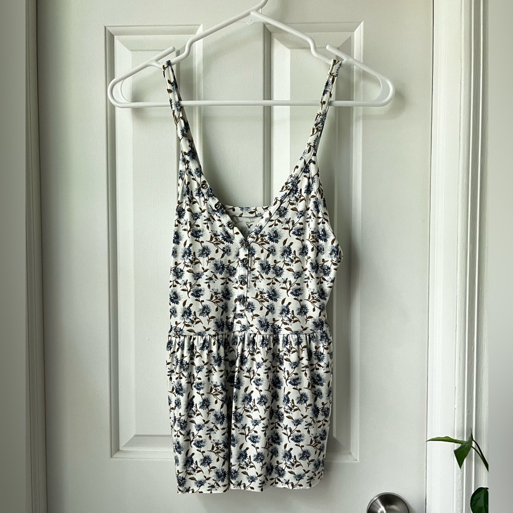 American Eagle floral tank top - x-small